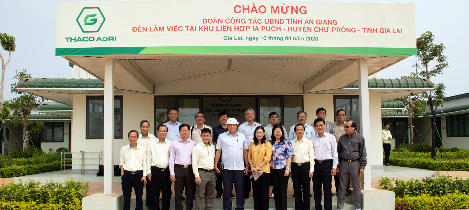 An Giang Province Authorities Thaco Agri's Complexes